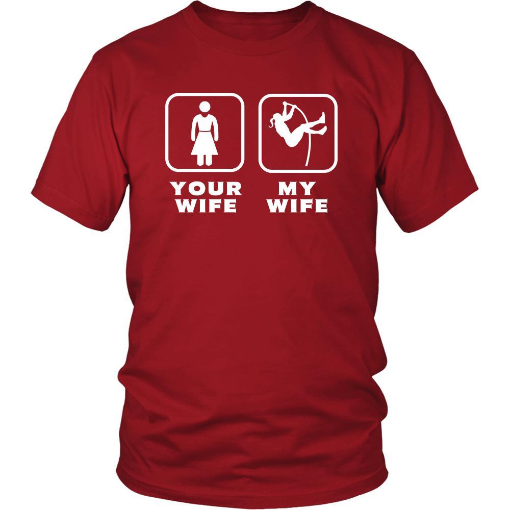 Athlete - Your wife My wife - Father's Day Profession/Job Shirt-T-shirt-Teelime | shirts-hoodies-mugs