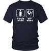 Athlete - Your wife My wife - Father's Day Profession/Job Shirt-T-shirt-Teelime | shirts-hoodies-mugs