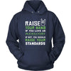 Auditor Shirt - Raise your hand if you love Auditor, if not raise your standards - Profession Gift-T-shirt-Teelime | shirts-hoodies-mugs