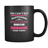 Auditor You can't buy happiness but you can become a Auditor and that's pretty much the same thing 11oz Black Mug-Drinkware-Teelime | shirts-hoodies-mugs