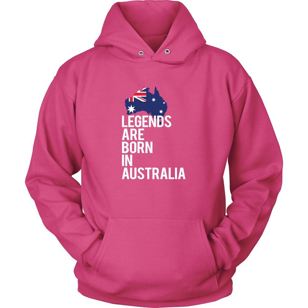 Australia Shirt - Legends are born in Australia - National Heritage Gift-T-shirt-Teelime | shirts-hoodies-mugs