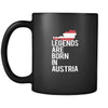 Austria Legends are born in Austria 11oz Black Mug-Drinkware-Teelime | shirts-hoodies-mugs