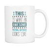 Awesome Patrol Officer mug -coffee cup (11oz) White-Drinkware-Teelime | shirts-hoodies-mugs