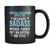 Badass - Creative Operations Director-Drinkware-Teelime | shirts-hoodies-mugs