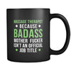 Badass Massage therapist Black 11oz Mug-Drinkware-Teelime | shirts-hoodies-mugs