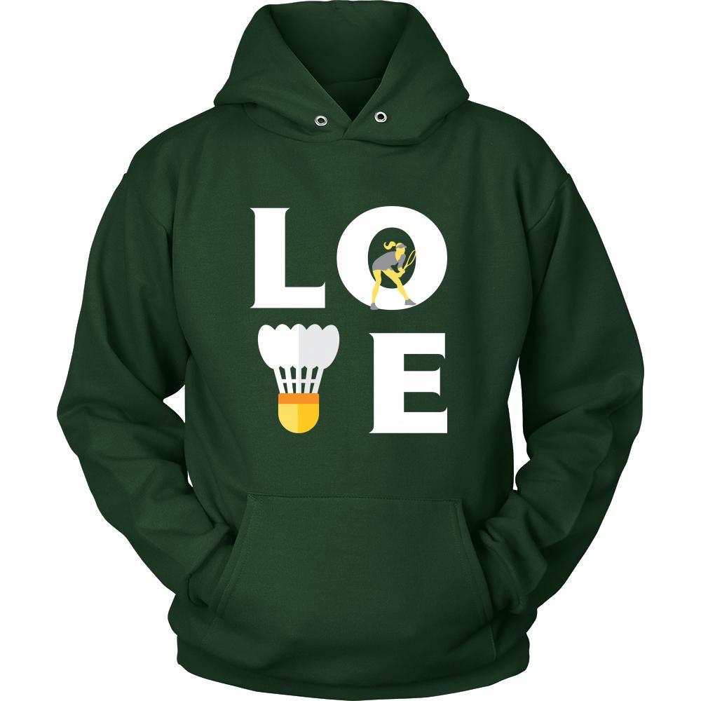 Badminton - LOVE Badminton - Sport Player Shirt-T-shirt-Teelime | shirts-hoodies-mugs