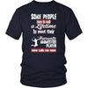 Badminton Shirt - Some people have to wait a lifetime to meet their favorite Badminton player mine calls me mom- Sport mother-T-shirt-Teelime | shirts-hoodies-mugs