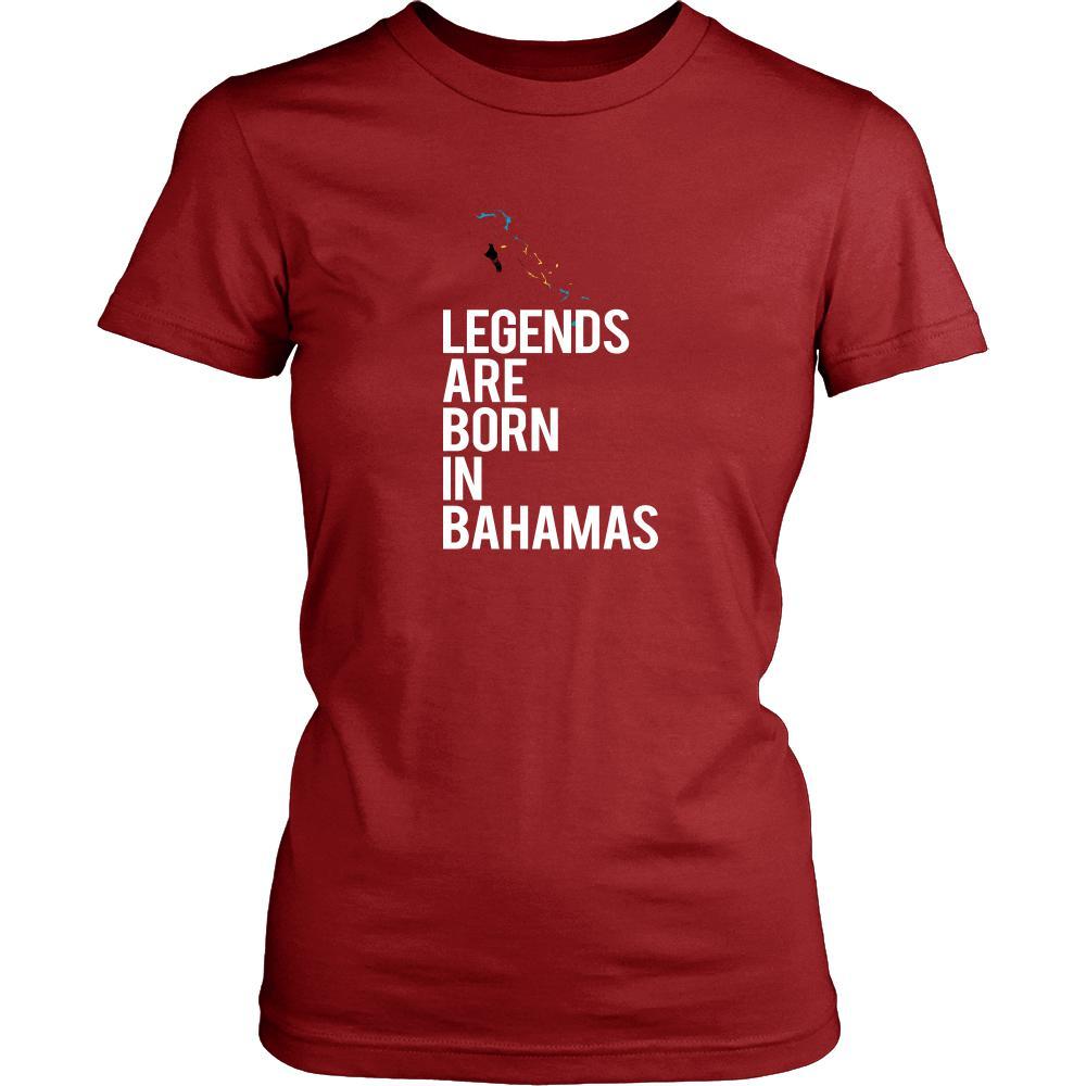 Bahamas Shirt - Legends are born in Bahamas - National Heritage Gift-T-shirt-Teelime | shirts-hoodies-mugs
