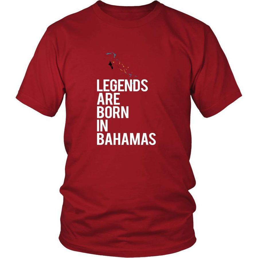Bahamas Shirt - Legends are born in Bahamas - National Heritage Gift-T-shirt-Teelime | shirts-hoodies-mugs
