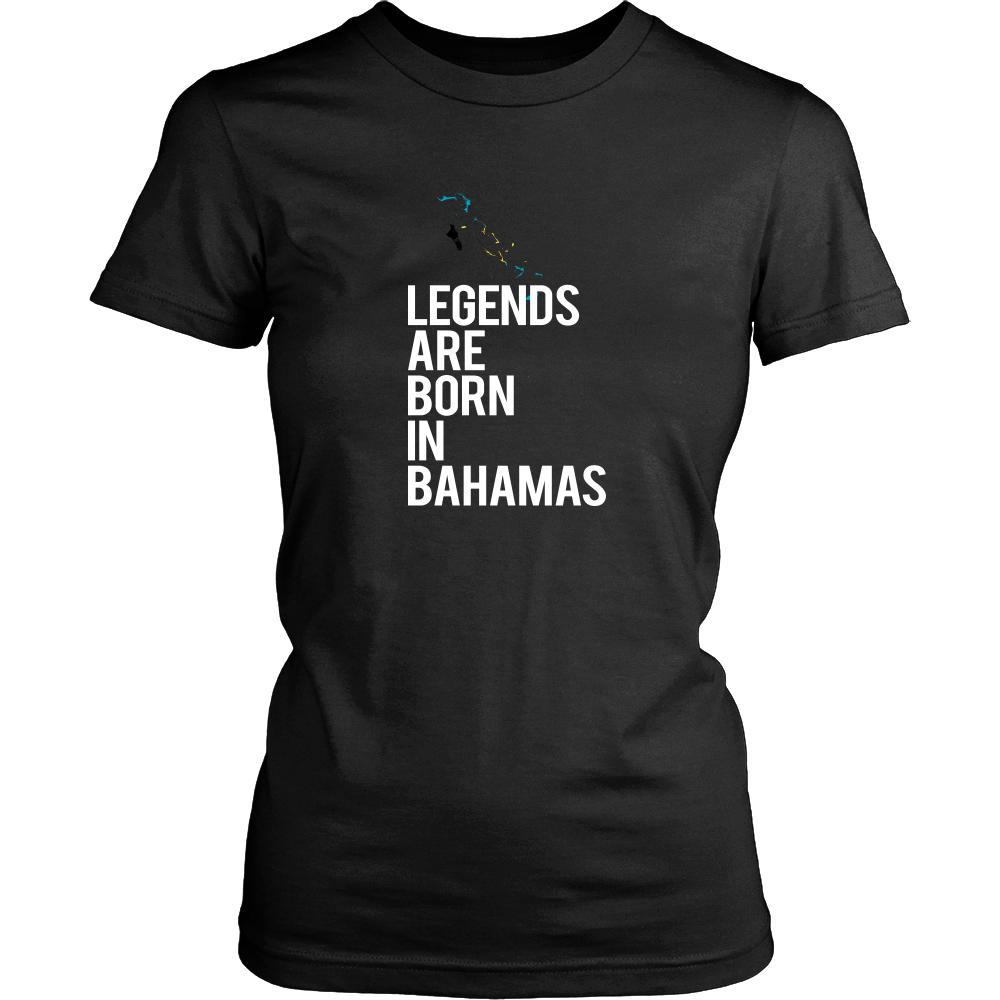 Bahamas Shirt - Legends are born in Bahamas - National Heritage Gift-T-shirt-Teelime | shirts-hoodies-mugs