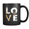 Barber - LOVE Barber - 11oz Black Mug-Drinkware-Teelime | shirts-hoodies-mugs