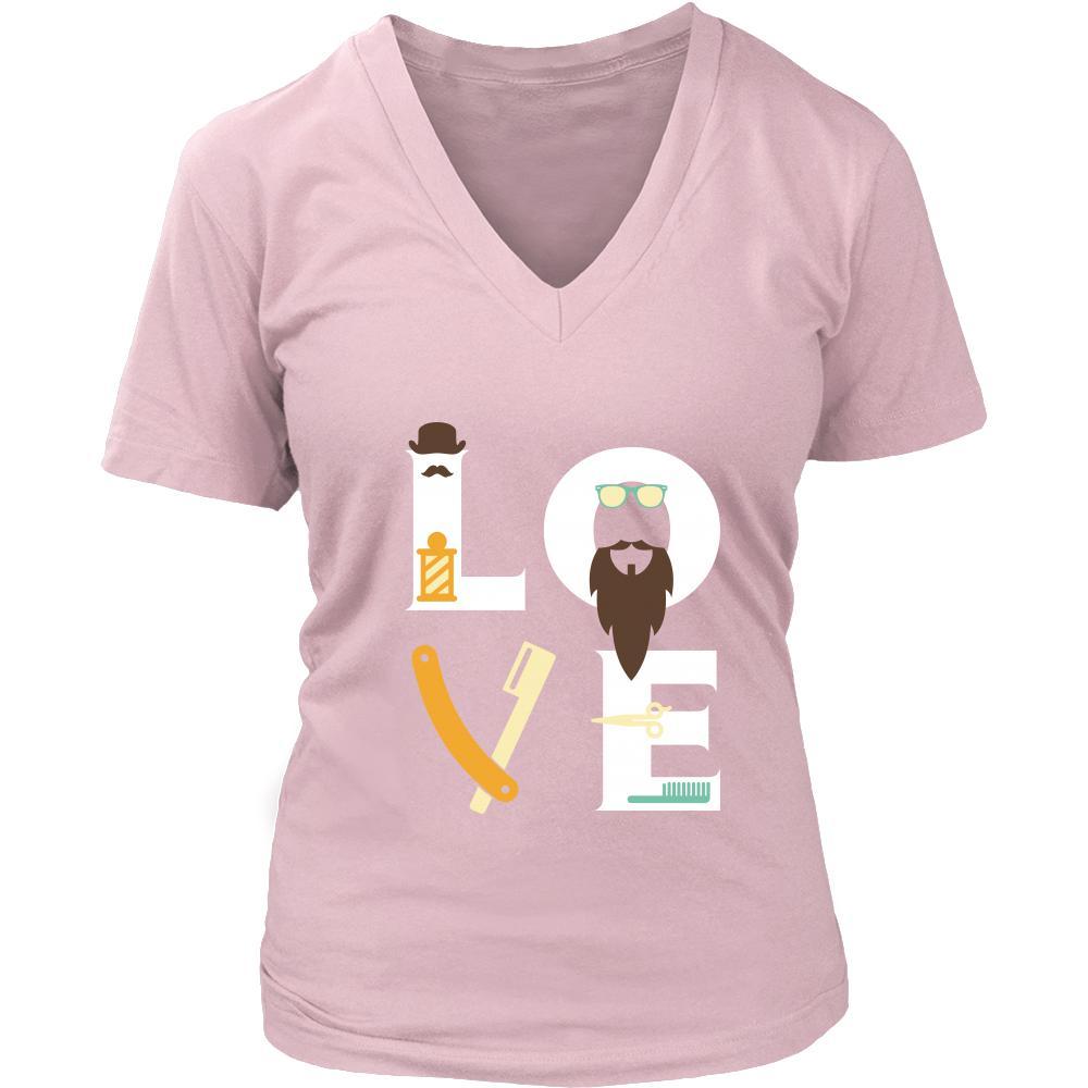 Barber - LOVE Barber - Profession/Job Shirt-T-shirt-Teelime | shirts-hoodies-mugs