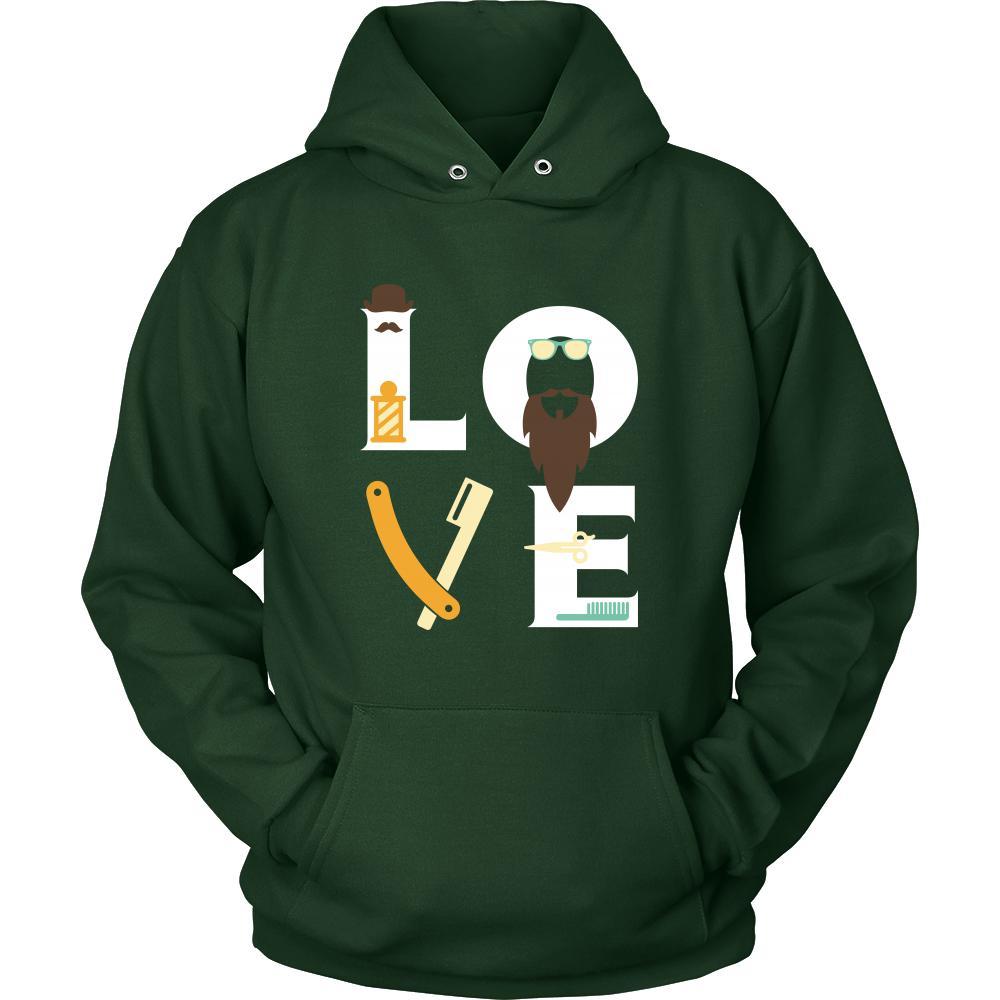 Barber - LOVE Barber - Profession/Job Shirt-T-shirt-Teelime | shirts-hoodies-mugs