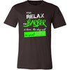 Barber Shirt - Everyone relax the Barber is here, the day will be save shortly - Profession Gift-T-shirt-Teelime | shirts-hoodies-mugs