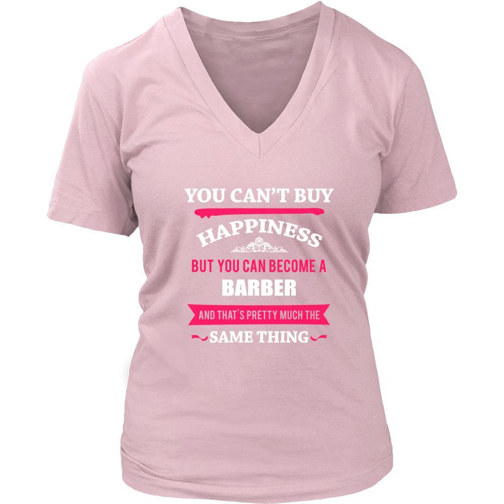 Barber Shirt - You can't buy happiness but you can become a Barber and that's pretty much the same thing Profession-T-shirt-Teelime | shirts-hoodies-mugs