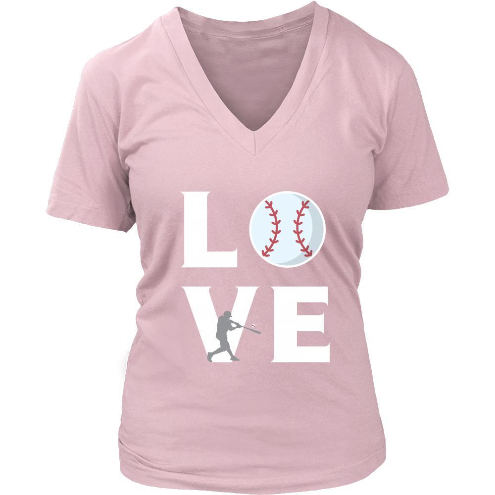 Baseball - LOVE Baseball - Sport Player Shirt-T-shirt-Teelime | shirts-hoodies-mugs