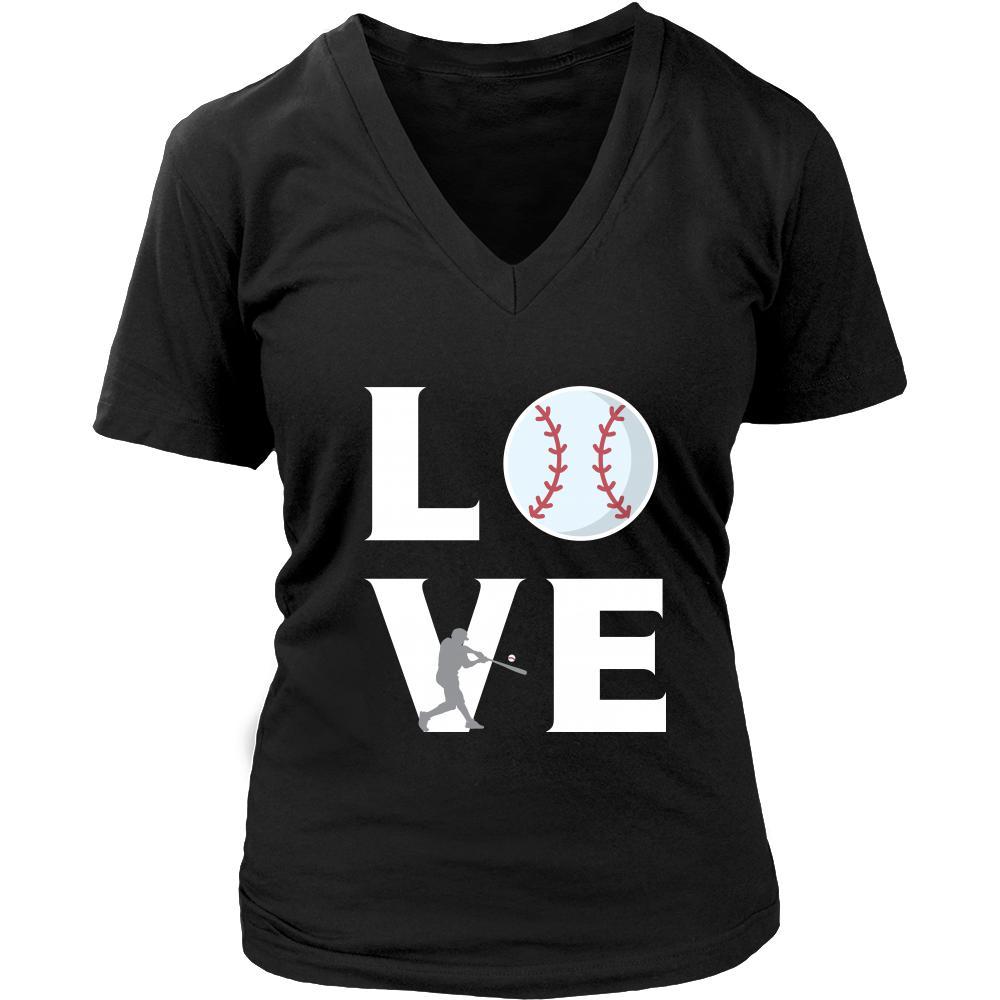 Baseball - LOVE Baseball - Sport Player Shirt-T-shirt-Teelime | shirts-hoodies-mugs