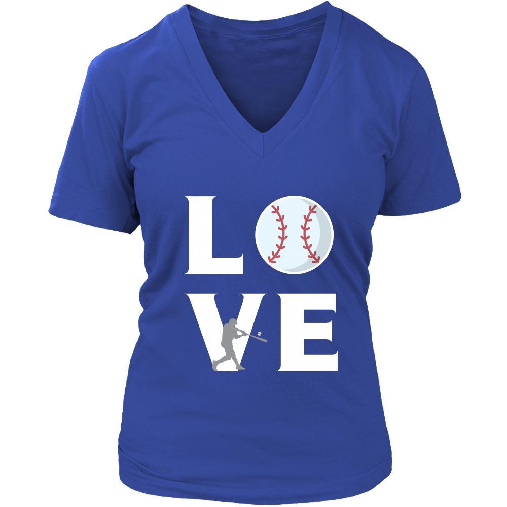 Baseball - LOVE Baseball - Sport Player Shirt-T-shirt-Teelime | shirts-hoodies-mugs