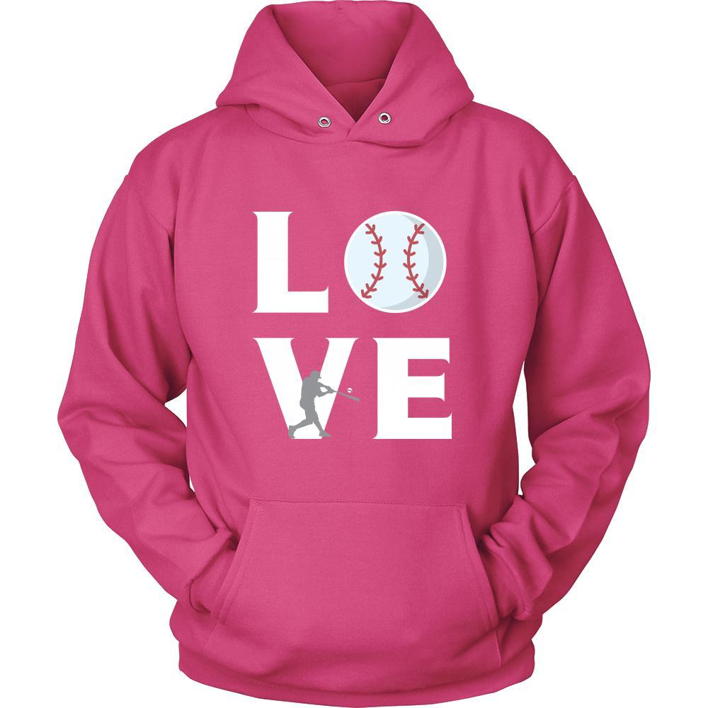 Baseball - LOVE Baseball - Sport Player Shirt-T-shirt-Teelime | shirts-hoodies-mugs