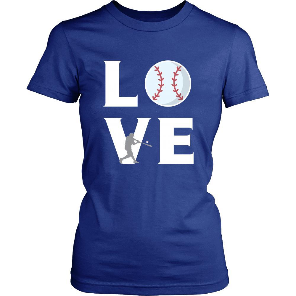 Baseball - LOVE Baseball - Sport Player Shirt-T-shirt-Teelime | shirts-hoodies-mugs