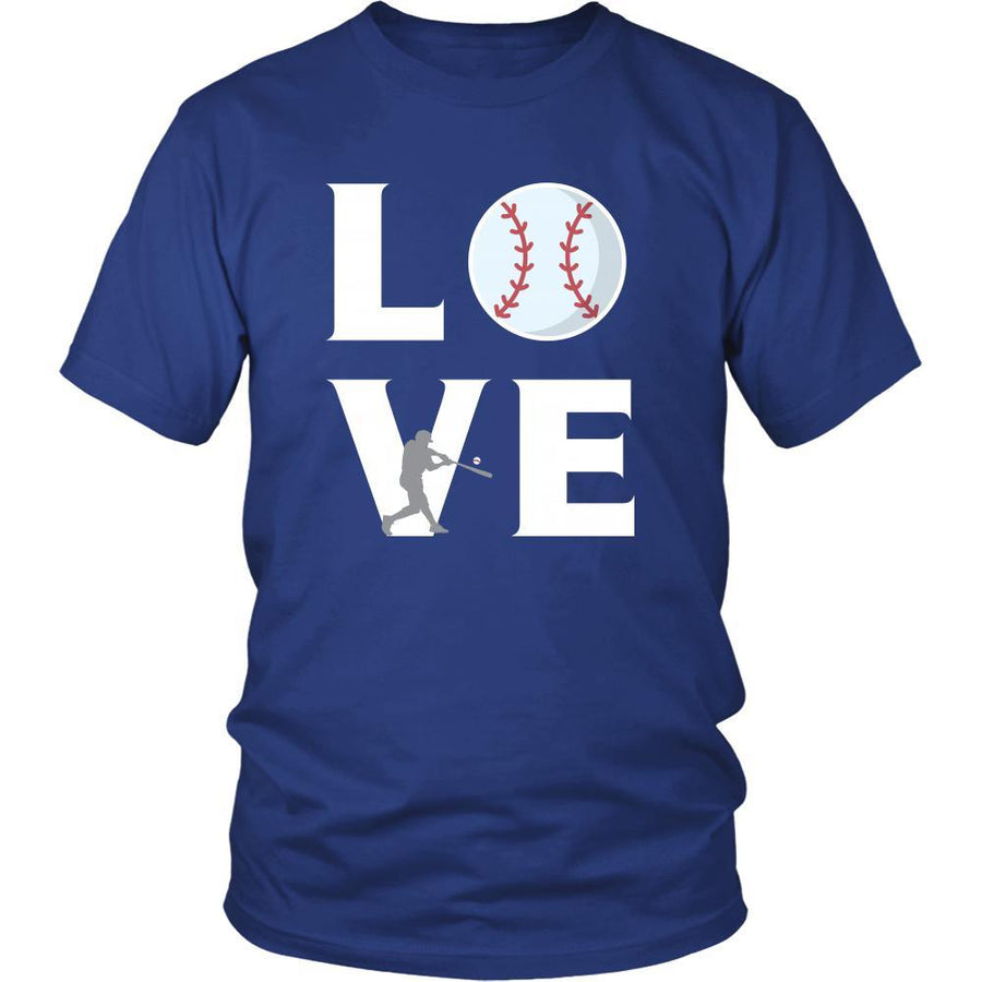 Baseball - LOVE Baseball - Sport Player Shirt-T-shirt-Teelime | shirts-hoodies-mugs