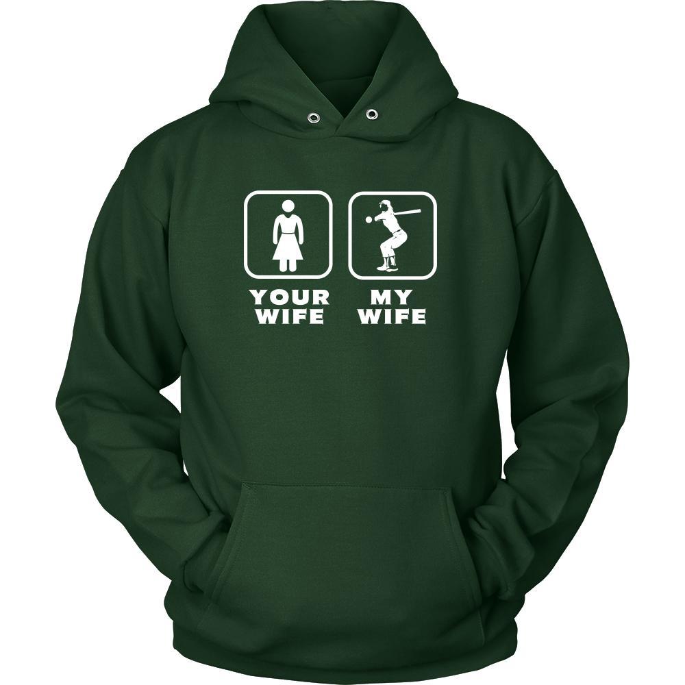 Baseball Player - Your wife My wife - Father's Day Sport Shirt-T-shirt-Teelime | shirts-hoodies-mugs