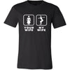 Baseball Player - Your wife My wife - Father's Day Sport Shirt-T-shirt-Teelime | shirts-hoodies-mugs