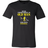 Baseball Shirt - Never underestimate an old man who loves baseball Grandfather Sport Gift-T-shirt-Teelime | shirts-hoodies-mugs