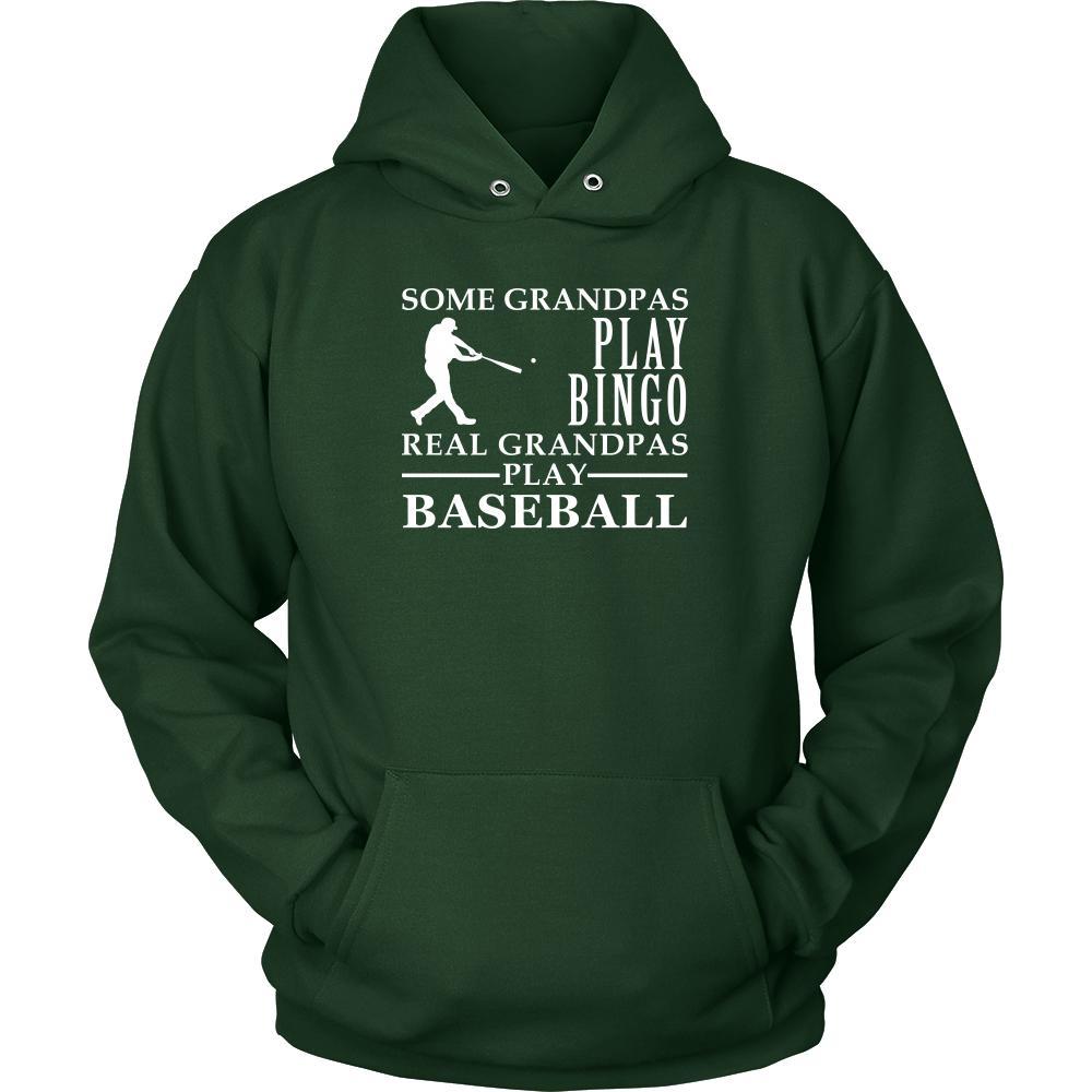Baseball Shirt Some Grandpas play bingo, real Grandpas go Baseball Family Hobby-T-shirt-Teelime | shirts-hoodies-mugs
