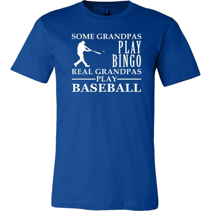 Baseball Shirt Some Grandpas play bingo, real Grandpas go Baseball Family Hobby-T-shirt-Teelime | shirts-hoodies-mugs