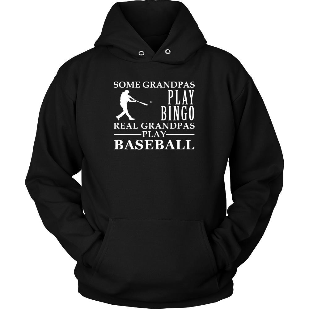 Baseball Shirt Some Grandpas play bingo, real Grandpas go Baseball Family Hobby-T-shirt-Teelime | shirts-hoodies-mugs