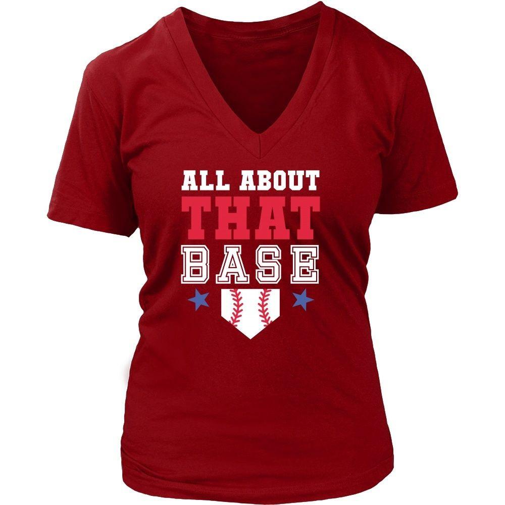 Baseball T Shirt - All about that Base-T-shirt-Teelime | shirts-hoodies-mugs