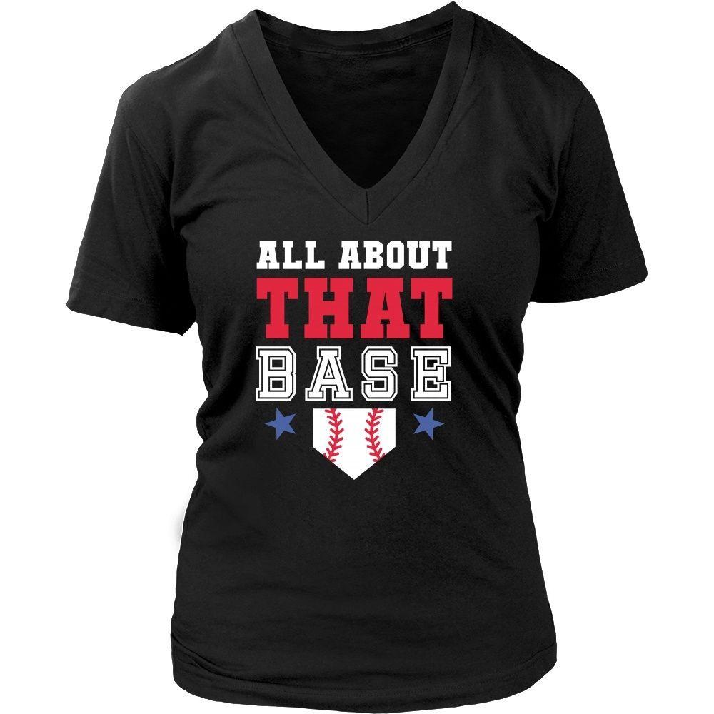 Baseball T Shirt - All about that Base-T-shirt-Teelime | shirts-hoodies-mugs