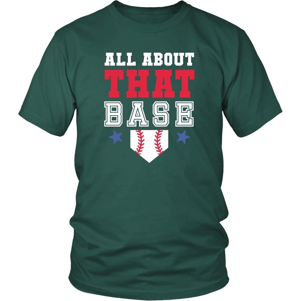 Baseball T Shirt - All about that Base-T-shirt-Teelime | shirts-hoodies-mugs