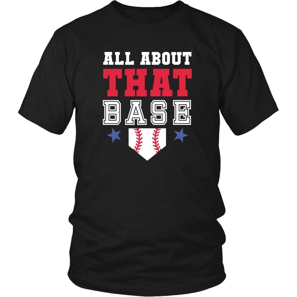 Baseball T Shirt - All about that Base-T-shirt-Teelime | shirts-hoodies-mugs