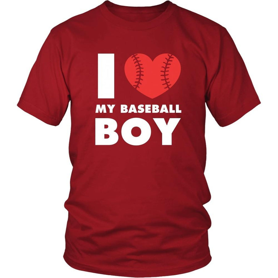Baseball T Shirt - I love my baseball boy