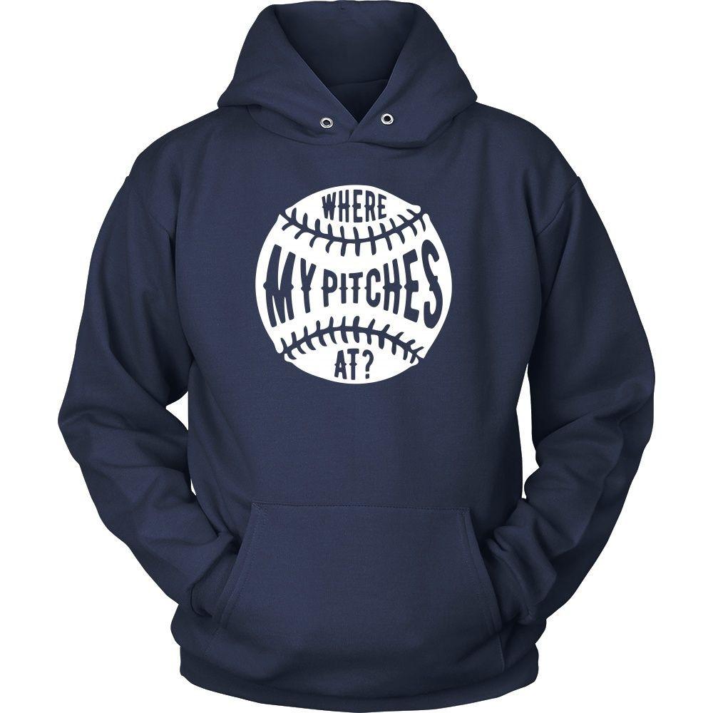 Baseball T Shirt - Where my pitches at-T-shirt-Teelime | shirts-hoodies-mugs