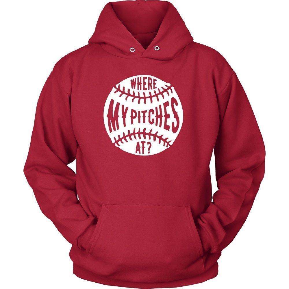 Baseball T Shirt - Where my pitches at-T-shirt-Teelime | shirts-hoodies-mugs