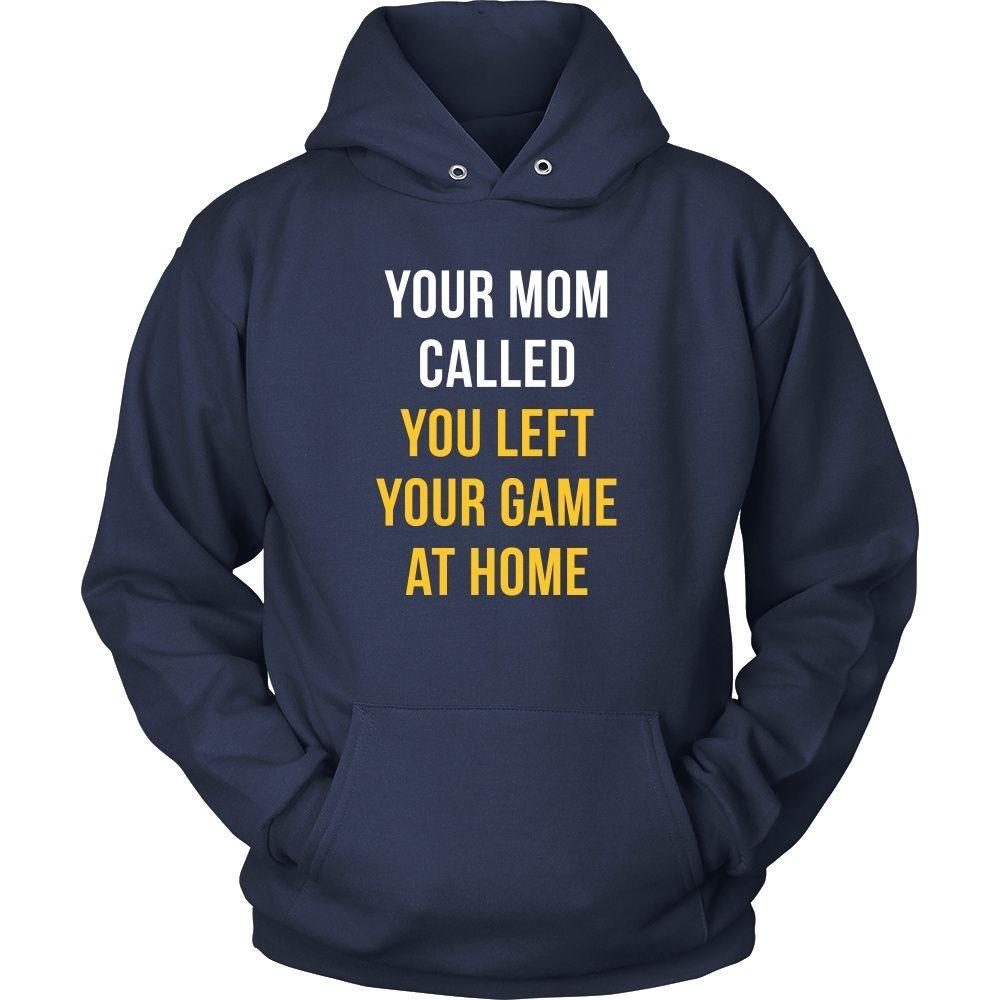Baseball T Shirt - Your mom called you left your game at home-T-shirt-Teelime | shirts-hoodies-mugs