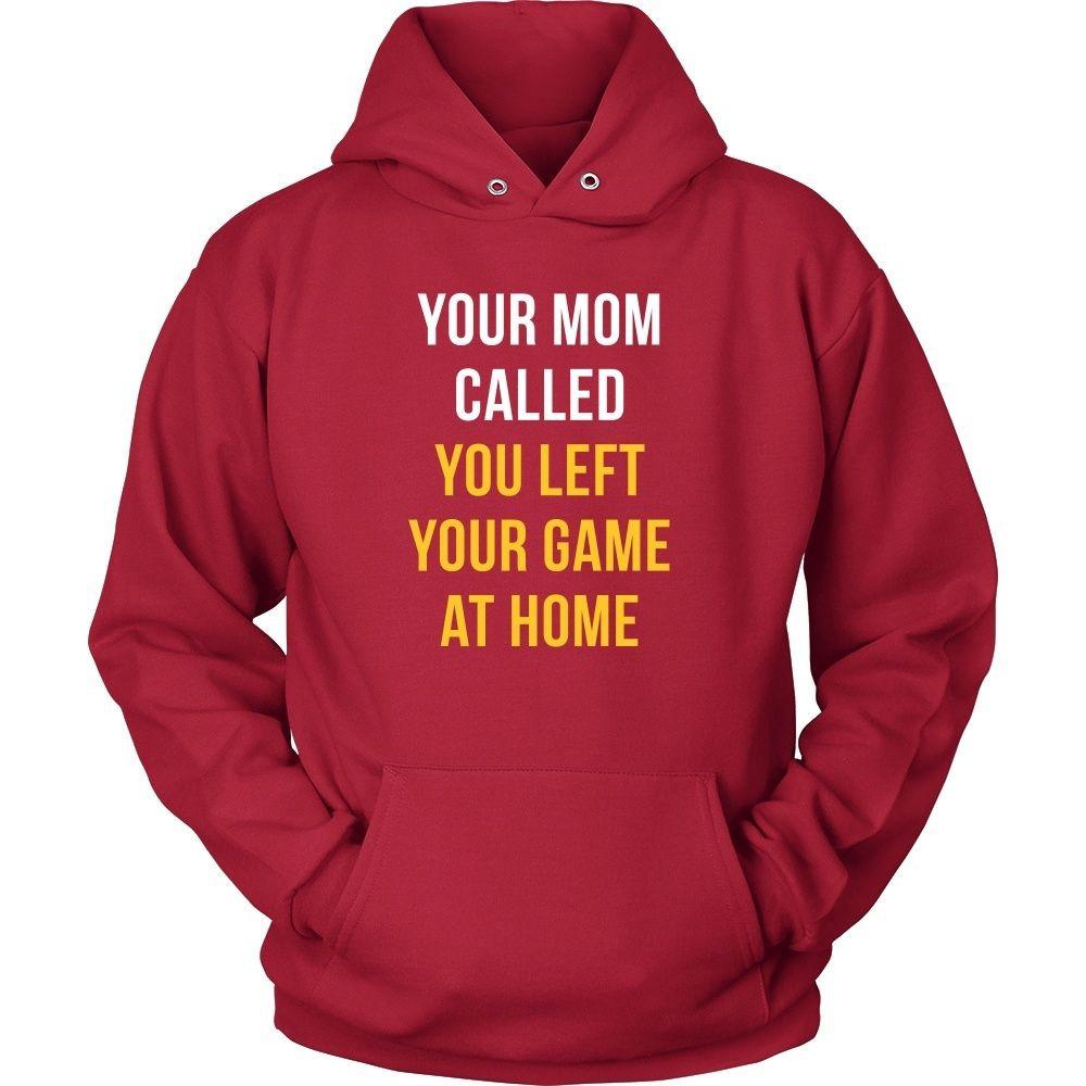 Baseball T Shirt - Your mom called you left your game at home-T-shirt-Teelime | shirts-hoodies-mugs