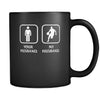 Basketball Player - Your husband My husband - 11oz Black Mug-Drinkware-Teelime | shirts-hoodies-mugs
