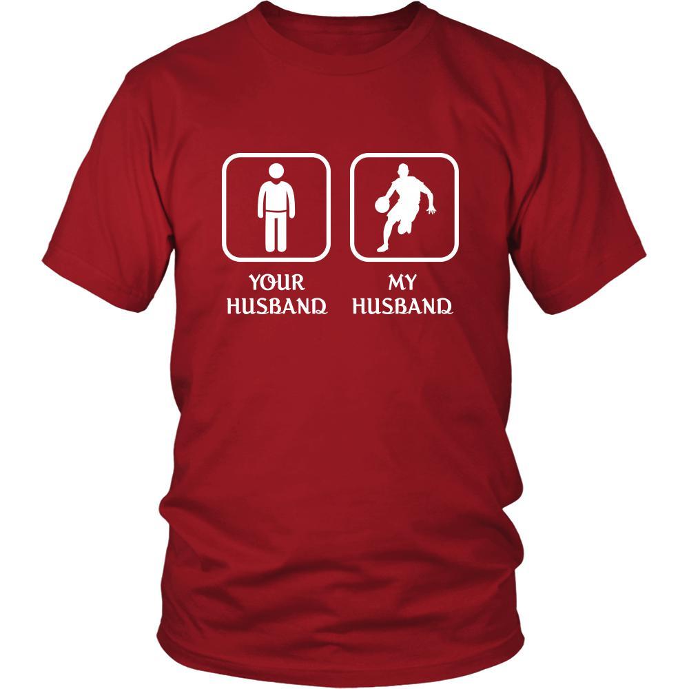 Basketball Player - Your husband My husband - Mother's Day Sport Shirt-T-shirt-Teelime | shirts-hoodies-mugs