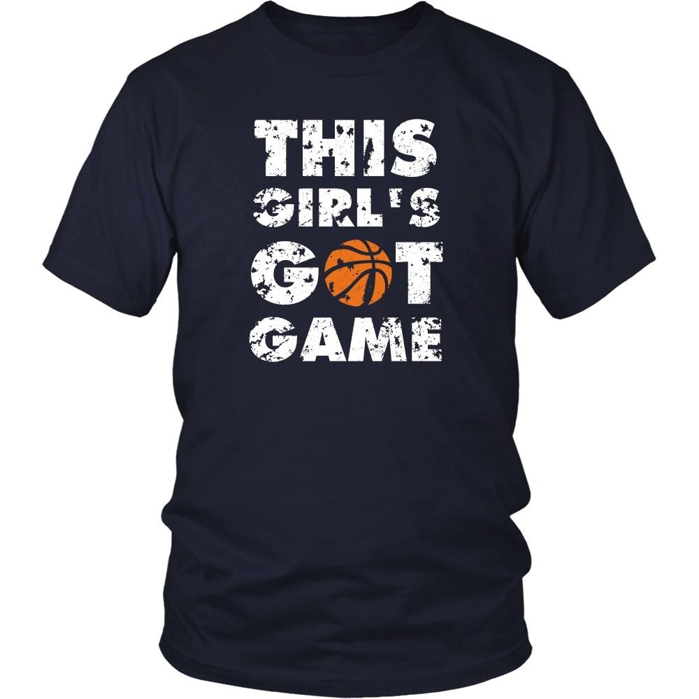Basketball T Shirt - This girl's got game-T-shirt-Teelime | shirts-hoodies-mugs