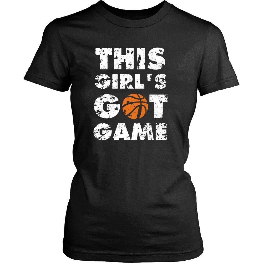 Basketball T Shirt - This girl's got game-T-shirt-Teelime | shirts-hoodies-mugs