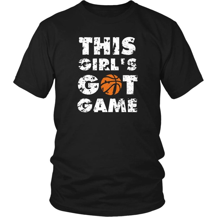Basketball T Shirt - This girl's got game-T-shirt-Teelime | shirts-hoodies-mugs