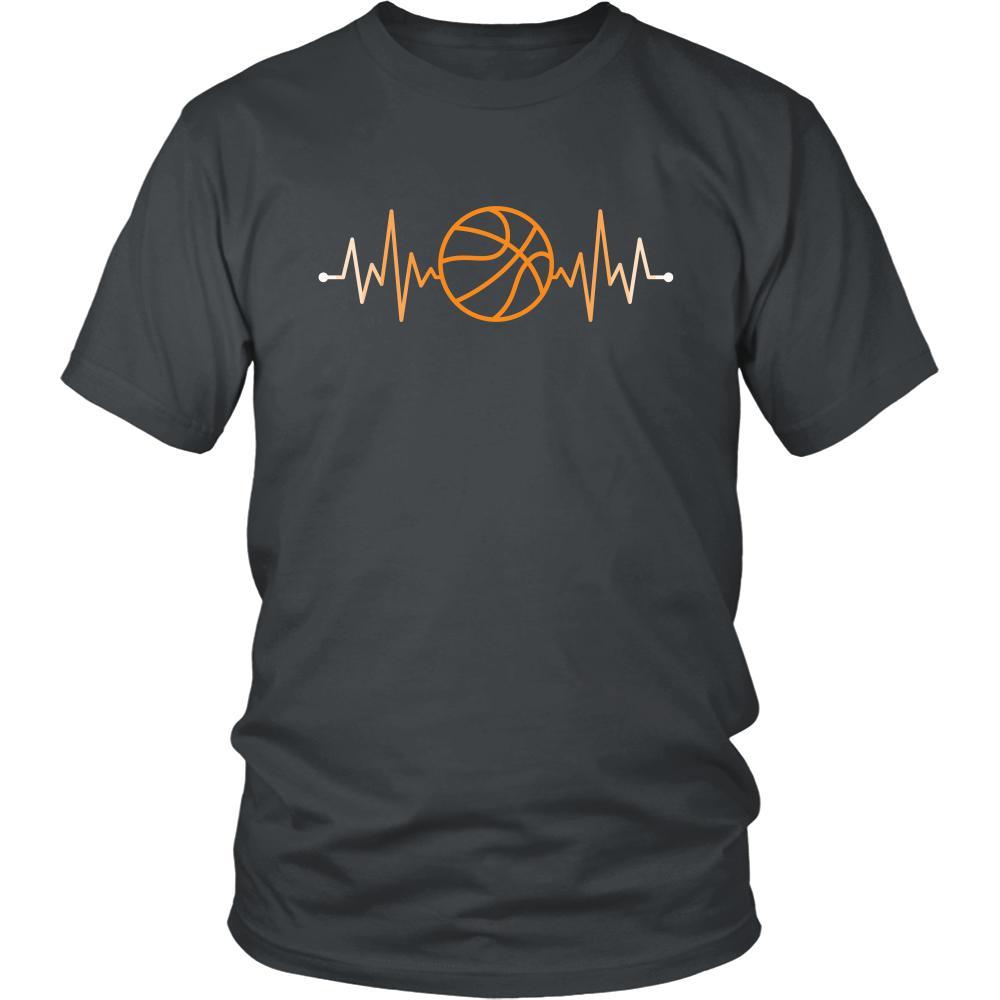 Basketball T Shirts - Basketball Rhythm-T-shirt-Teelime | shirts-hoodies-mugs