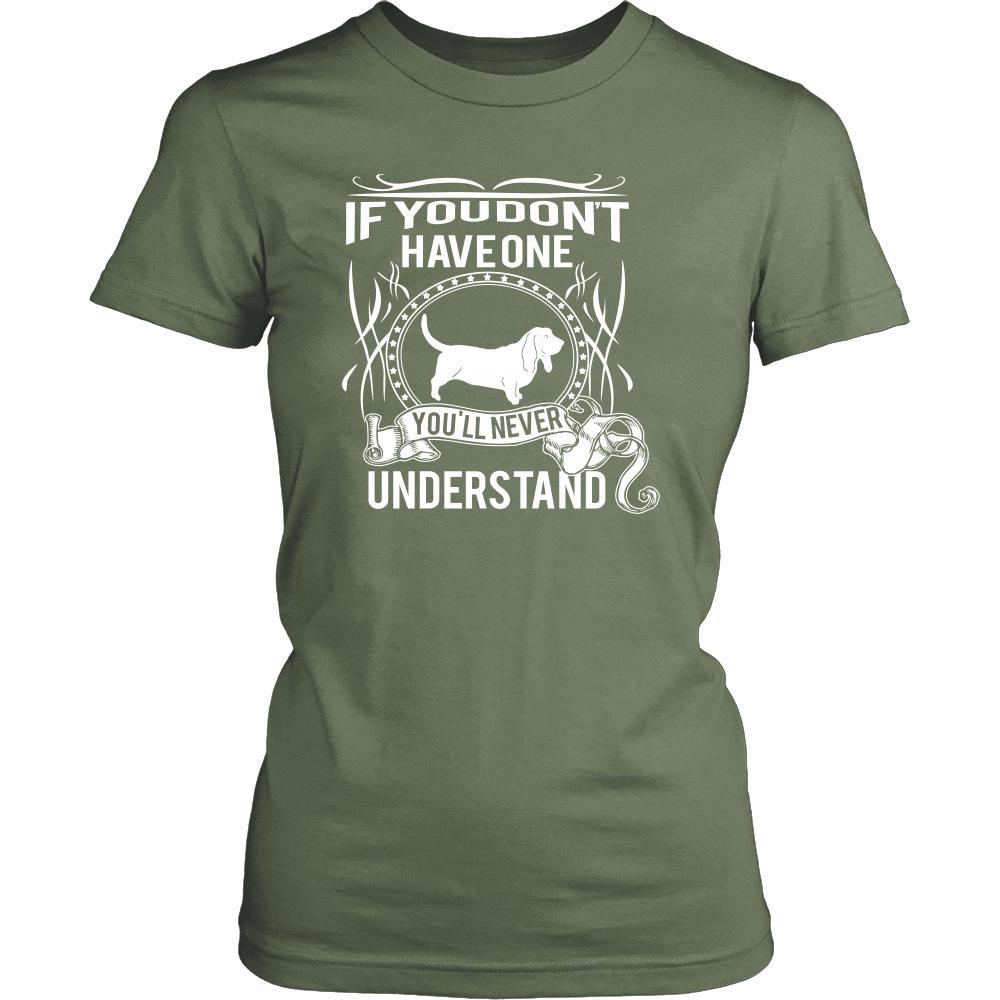 Basset hound Shirt - If you don't have one you'll never understand- Dog Lover Gift-T-shirt-Teelime | shirts-hoodies-mugs
