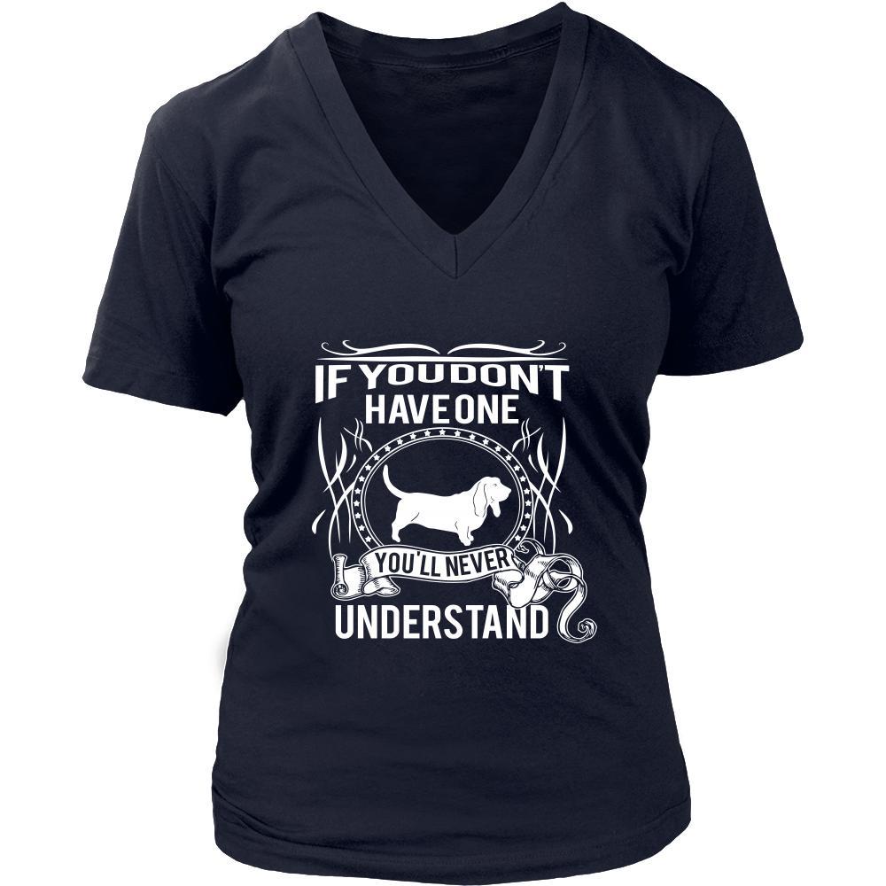 Basset hound Shirt - If you don't have one you'll never understand- Dog Lover Gift-T-shirt-Teelime | shirts-hoodies-mugs