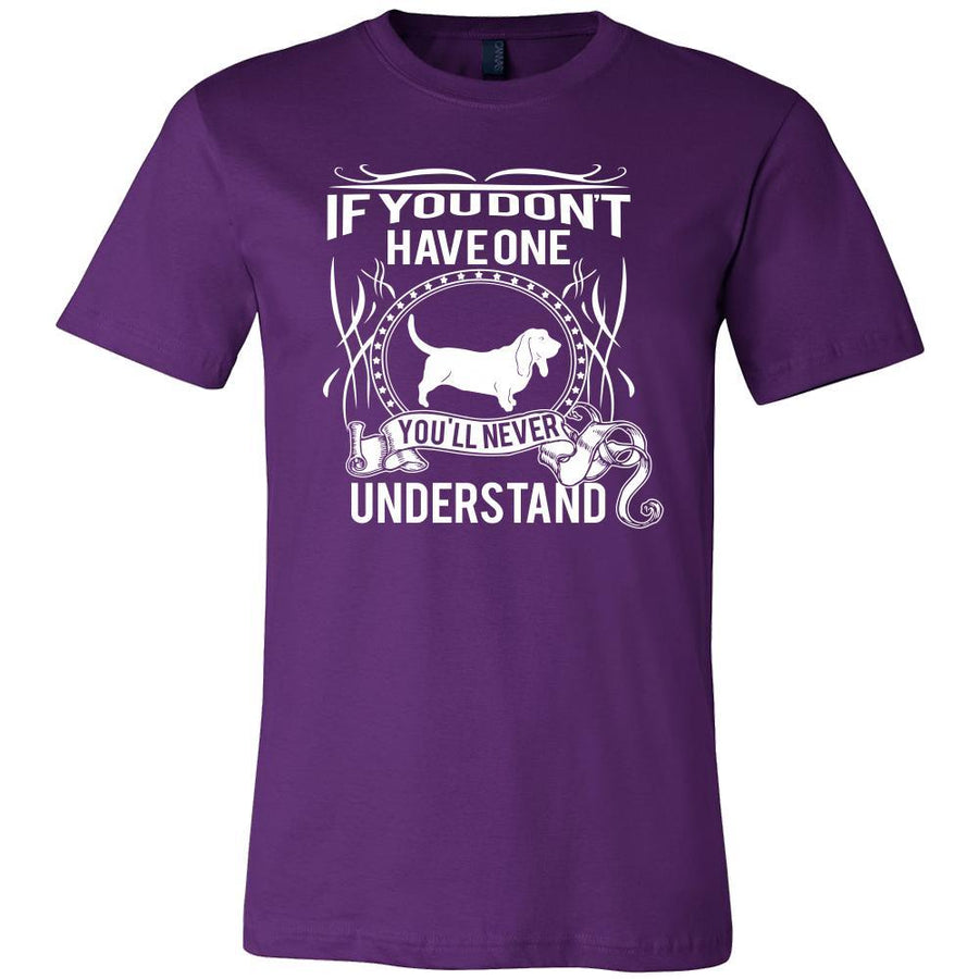 Basset hound Shirt - If you don't have one you'll never understand- Dog Lover Gift-T-shirt-Teelime | shirts-hoodies-mugs