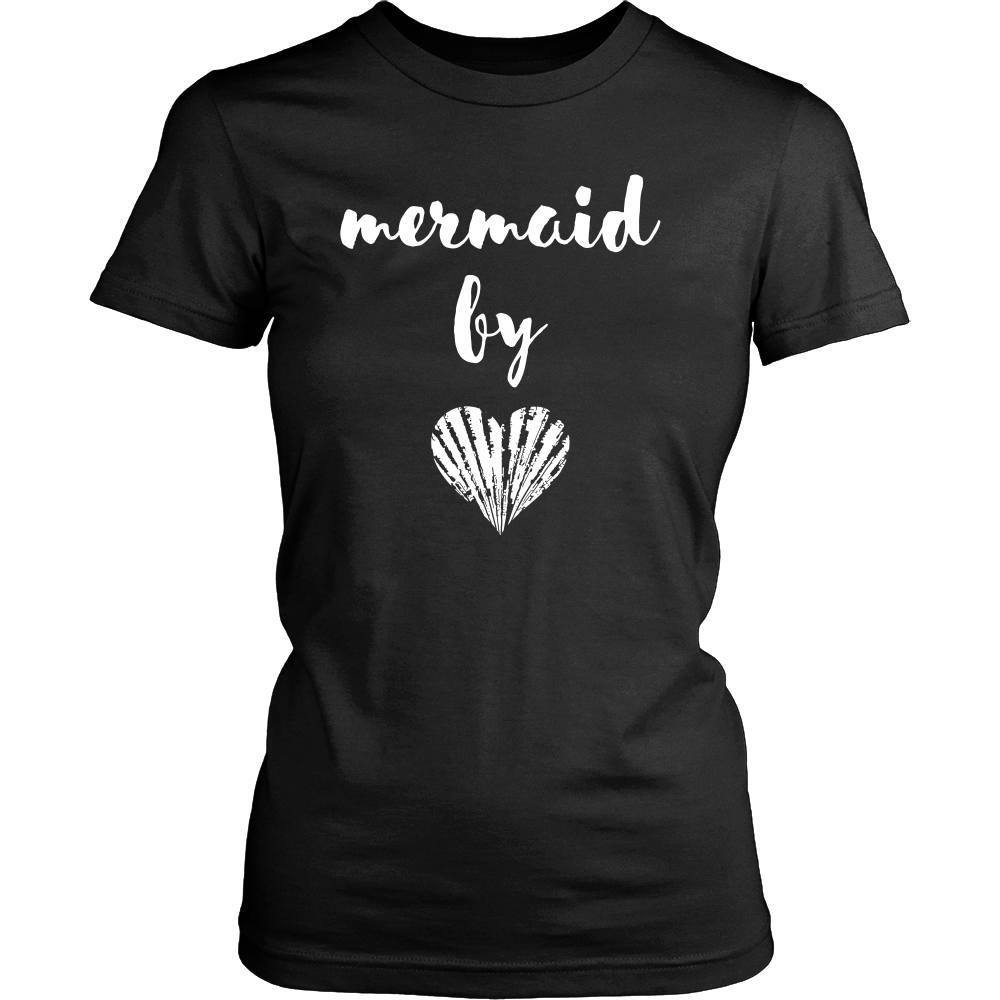 Beach T Shirt - Mermaid by heart-T-shirt-Teelime | shirts-hoodies-mugs